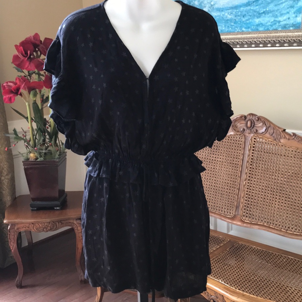H&M Romper Ruffled Dress XSM